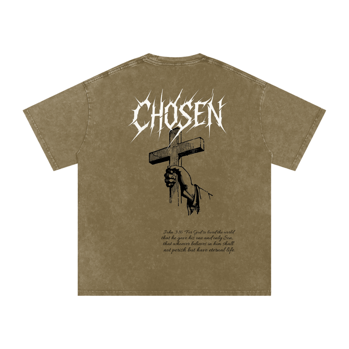 Chosen Soft Feel T-shirt John 3:16 Edition