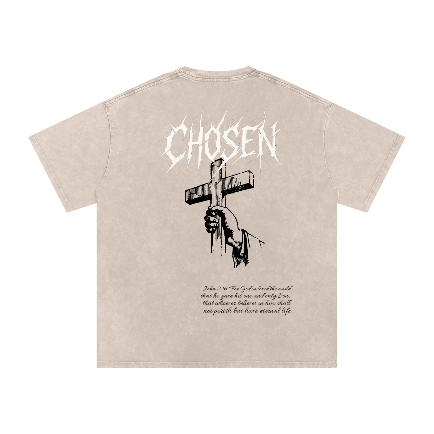 Chosen Soft Feel T-shirt John 3:16 Edition